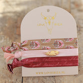 Ibiza elastiekjes Boho feather